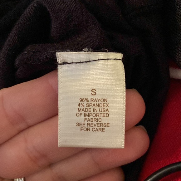 3/$25🛍 Arden B. Top with sheer sleeves - Picture 8 of 9